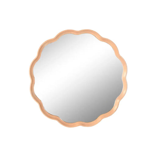 Стенно огледало Home ESPRIT Естествен Град 80 x 5 x 80 cm