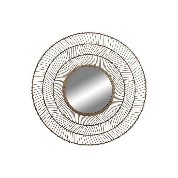 Стенно огледало Home ESPRIT Естествен Тропически 110 x 2,5