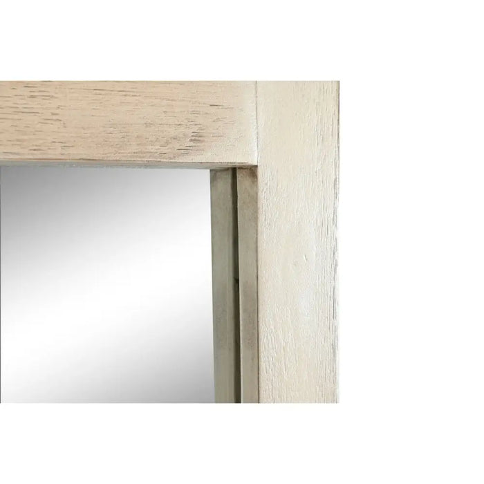 Стенно огледало Home ESPRIT Естествен Тропически 92 x 2 x