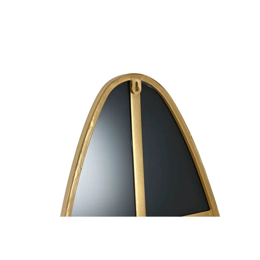 Стенно огледало Home ESPRIT Златен 55 X 2 X 160 CM