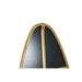 Стенно огледало Home ESPRIT Златен 55 X 2 X 160 CM