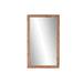 Стенно огледало Home ESPRIT Естествен Alpino 100 X 4 X 60 CM