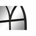 Стенно огледало DKD Home Decor Черен Прозорец 36 x 2 x 65