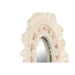 Стенно огледало Home ESPRIT Бял Boho 20 x 1 x 20 cm (3