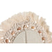 Стенно огледало Home ESPRIT Бял Boho 20 x 1 x 20 cm (3