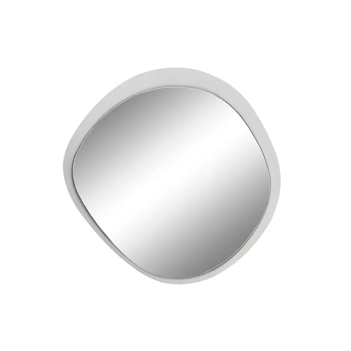 Стенно огледало Home ESPRIT Бял Град 64 x 4,5 x 62 cm
