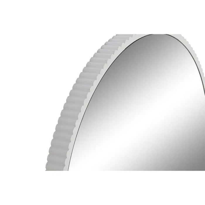 Стенно огледало Home ESPRIT Бял Град 70 x 4,5 x 70 cm