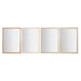 Стенно огледало Home ESPRIT Бял Кафяв Бежов Сив 66 x 2 x 92