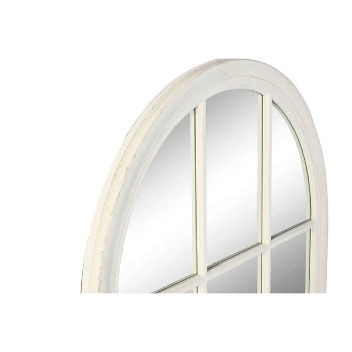 Стенно огледало Home ESPRIT Бял Прозорец 80 x 4 x 140 cm