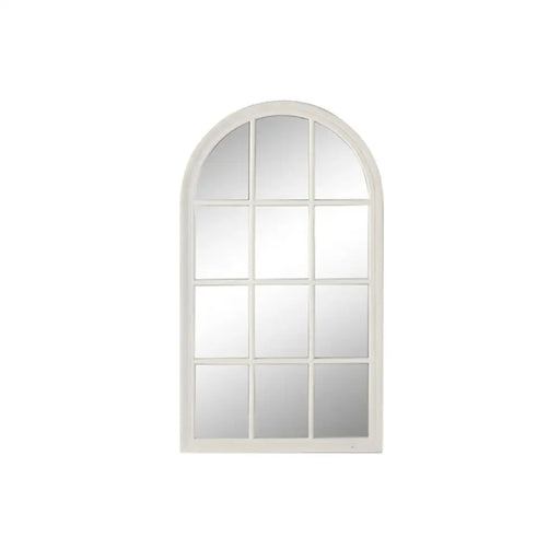 Стенно огледало Home ESPRIT Бял Прозорец 80 x 4 x 140 cm