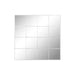 Стенно огледало Home ESPRIT Бял Прозорец Scandi 122 x 2 x