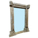 Стенно огледало Home ESPRIT Естествен 150 x 18 x 210 cm