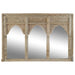 Стенно огледало Home ESPRIT Естествен 160 x 12 x 110 cm