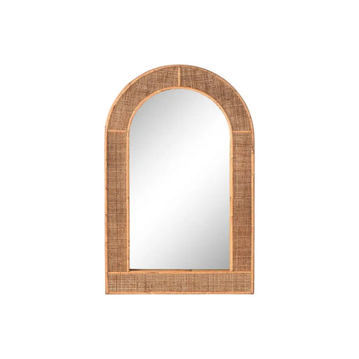 Стенно огледало Home ESPRIT Естествен Scandi 60 x 2 x 94,5