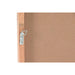 Стенно огледало Home ESPRIT Естествен Scandi 60 x 5 x 60 cm