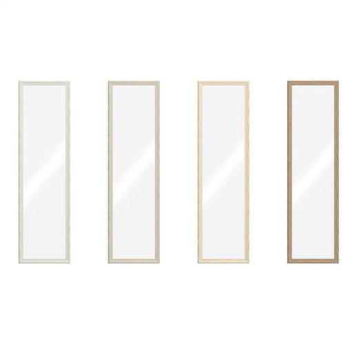 Стенно огледало Home ESPRIT Кафяв Бежов Сив Град 35 x 2 x