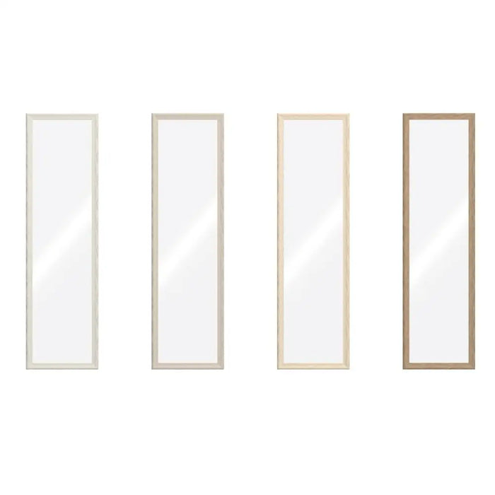 Стенно огледало Home ESPRIT Кафяв Бежов Сив Град 35 x 2 x