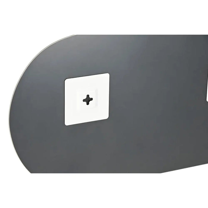Стенно огледало Home ESPRIT Сребрист Облаци 60 x 2 x 40 cm