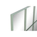Стенно огледало Home ESPRIT Зелен Прозорец Scandi 122 x 2 x
