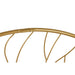 Стенно огледало Home ESPRIT Златен 70 x 2 x 70 cm