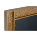 Стенно огледало Home ESPRIT Златен 80 x 6 x 80 cm