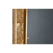 Стенно огледало Home ESPRIT Златен Метал 80 x 6 x 180 cm