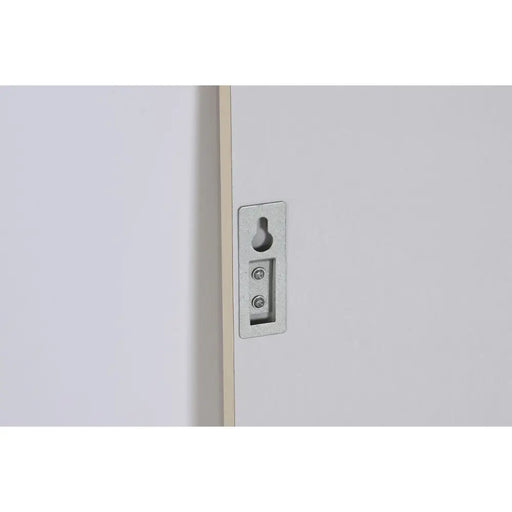 Стенно огледало DKD Home Decor Бял Бежов Тъмно сив 36 x 2 x