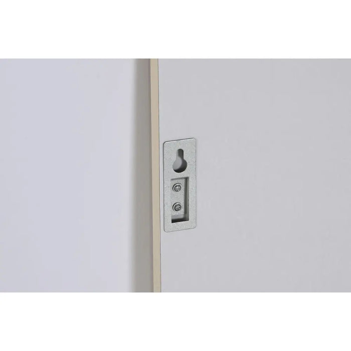 Стенно огледало DKD Home Decor Бял Бежов Тъмно сив 36 x 2 x