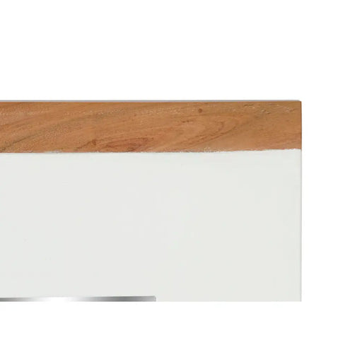 Стенно огледало DKD Home Decor Бял Кафяв Град 90 x 1,5 x