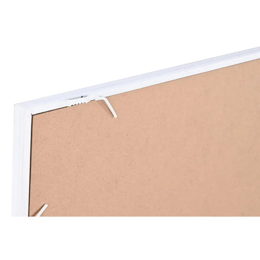 Стенно огледало DKD Home Decor Бял Прозорец 90 x 2 x 90 cm