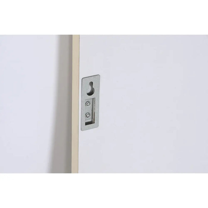 Стенно огледало DKD Home Decor Бял Бежов Сив 56 x 2 x 76 cm