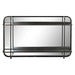 Стенно огледало DKD Home Decor Черен 80 x 12 x 50 cm
