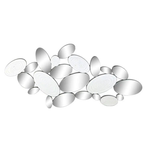 Стенно огледало DKD Home Decor Черен Модерен 119 x 2 x 61