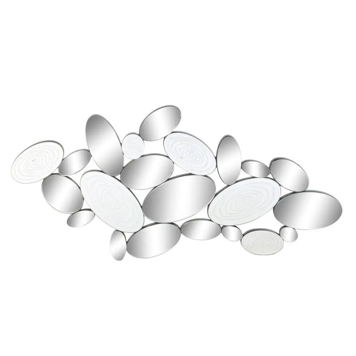 Стенно огледало DKD Home Decor Черен Модерен 119 x 2 x 61