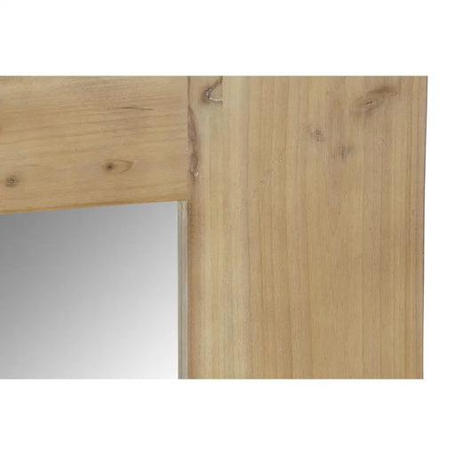 Стенно огледало DKD Home Decor Червен Естествен Ориенталски