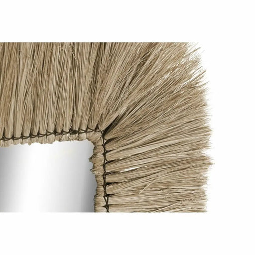 Стенно огледало DKD Home Decor Естествен Bali 55 x 3 x 55