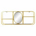 Стенно огледало DKD Home Decor Кафяв Златен 100 x 18 x 40 cm