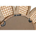 Стенно огледало DKD Home Decor Кафяв Естествен Слънце