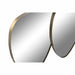 Стенно огледало DKD Home Decor Мед 129 x 6 x 60 cm