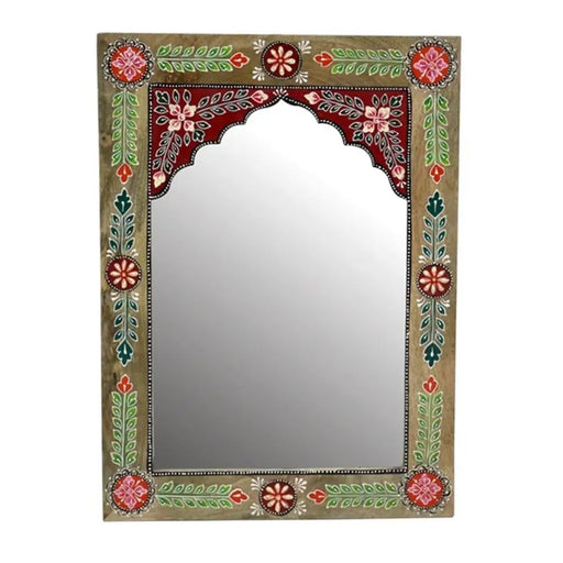Стенно огледало DKD Home Decor Многоцветен Цветен 41 x 2 x