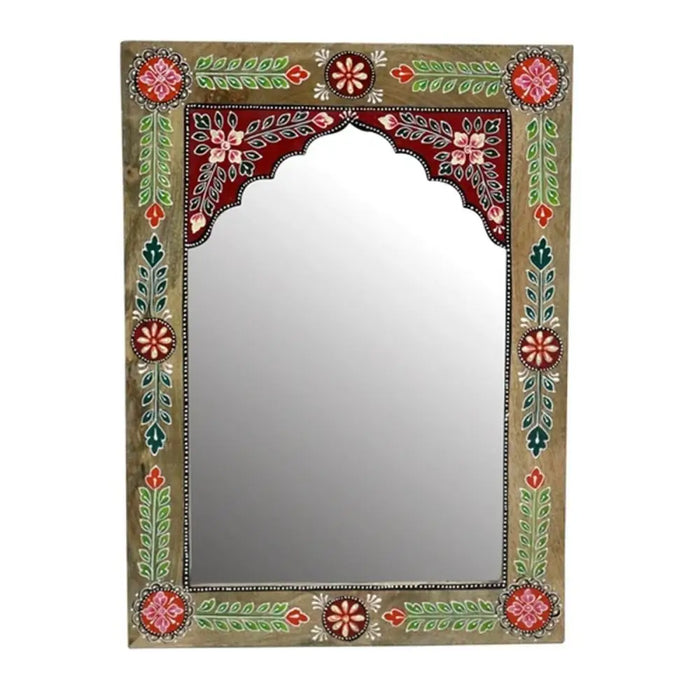 Стенно огледало DKD Home Decor Многоцветен Цветен 41 x 2 x