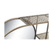 Стенно огледало DKD Home Decor Златен Модерен 80 x 13 x 35