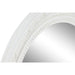 Стенно огледало Home ESPRIT Бял 66 x 5 x 66 cm