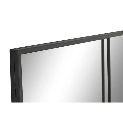 Стенно огледало Home ESPRIT Черен 90 x 2 x 180 cm