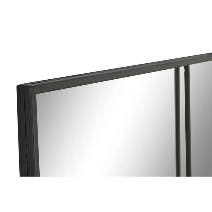 Стенно огледало Home ESPRIT Черен 90 x 2 x 180 cm
