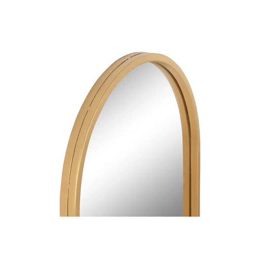Стенно огледало Home ESPRIT Златен 30 x 2 x 120 cm