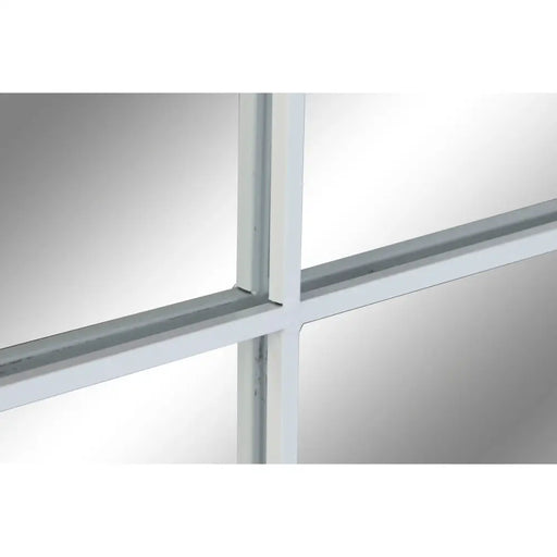 Стенно огледало Home ESPRIT Бял Прозорец Scandi 122 x 2 x