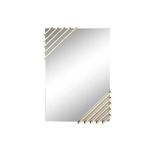 Стенно огледало Home ESPRIT Златен 63 x 6 x 93 cm
