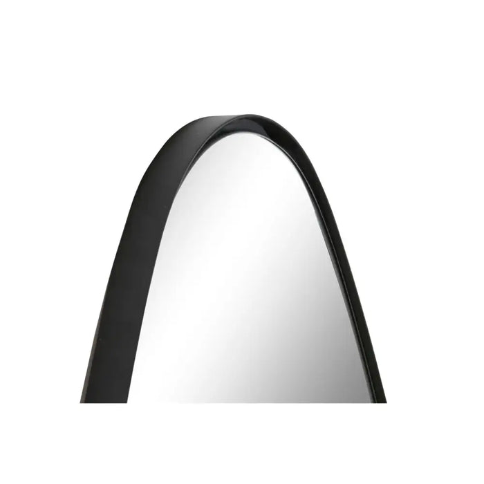 Стенно огледало Home ESPRIT Черен 55 X 2 X 160 CM