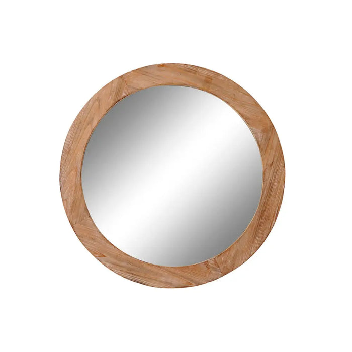 Стенно огледало DKD Home Decor Кафяв Естествен Alpino 66 x